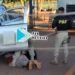 URGENTE: Casal é flagrado transportando drogas em caminhonete da prefeitura de Guajará-Mirim