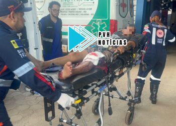 NO JOELHO: Homem é atingido por motossera durante trabalho em chácara na BR-319