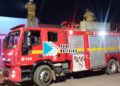 URGENTE: Princípio de incêndio mobiliza Corpo de Bombeiros ao lado da Central de Flagrantes