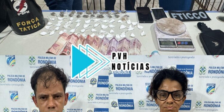 AÇÃO CONJUNTA: Força Tática e FTICCO fecham boca de fumo e prendem suspeitos com drogas na zona leste