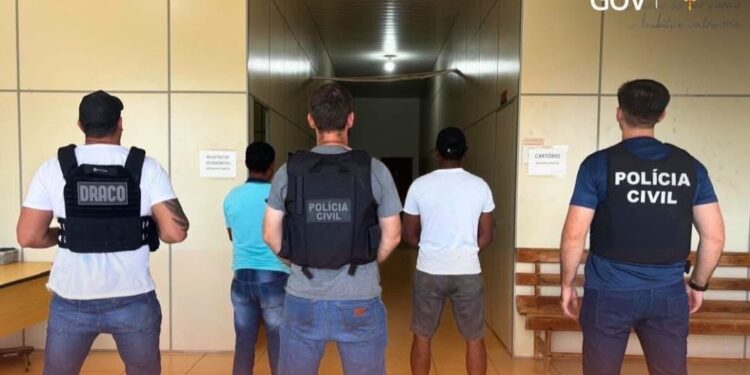 Polícia Civil prende três suspeitos de crimes sexuais em RO