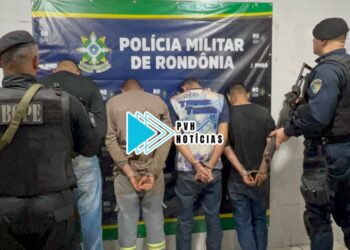 URGENTE: BOPE e RP da PM prendem quadrilha com armas após roubo em residência no Lagoa