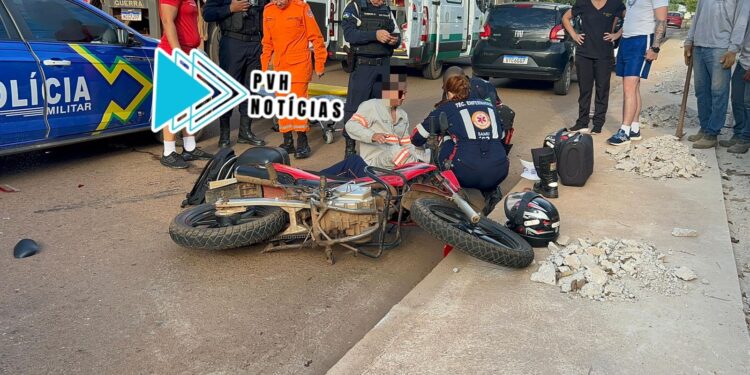 URGENTE: Funcionário da Energisa e filha adolescente sofrem acidente de moto na Imigrantes