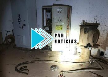 NA CAERD: Vigilantes flagram furto e trocam tiros com bandidos em subestação de água