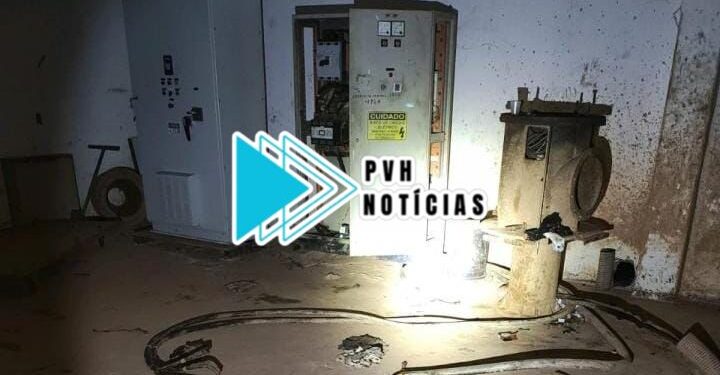 NA CAERD: Vigilantes flagram furto e trocam tiros com bandidos em subestação de água