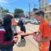 Ieda Chaves encerra campanha “Maio Laranja” e equipe faz panfletagem em diversos pontos de Porto Velho