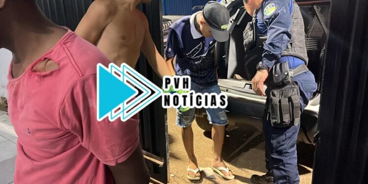 SETOR 14: Guarnição do sgt Machado prende dois foragidos e apreende moto adulterada na zona leste