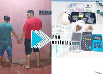 SINTÉTICAS: Equipe do sgt Machado estoura boca de fumo e prende dupla com drogas na zona leste
