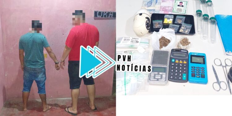 SINTÉTICAS: Equipe do sgt Machado estoura boca de fumo e prende dupla com drogas na zona leste