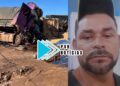 IDENTIFICADO: Motorista morre preso às ferragens após grave acidente entre carretas na BR-364
