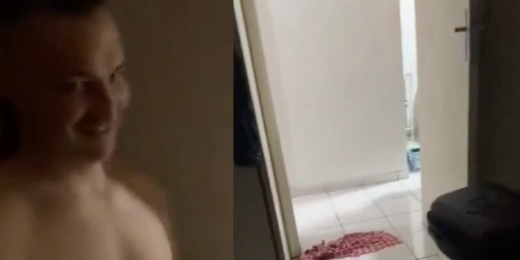 Segredo revelado: PM é filmado em quarto de motel dividindo pistola com travestis