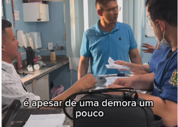 Vereador Pedro Geovar realiza fiscalização na UPA Sul e dialoga com pacientes e servidores