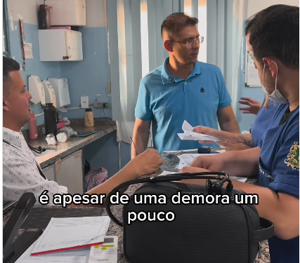 Vereador Pedro Geovar realiza fiscalização na UPA Sul e dialoga com pacientes e servidores