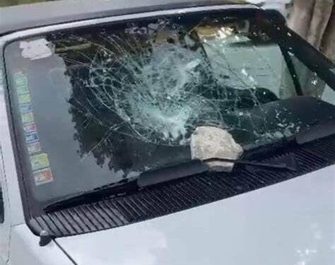 NÃO ACEITA: Homem destrói carro da Ex-mulher que estava com atual namorado em motel na capital