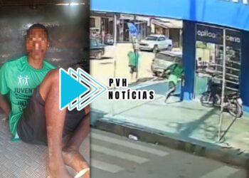 PEGA LADRÃO: Suspeito de furto é perseguido e preso por major da PM na zona leste – Veja Vídeo