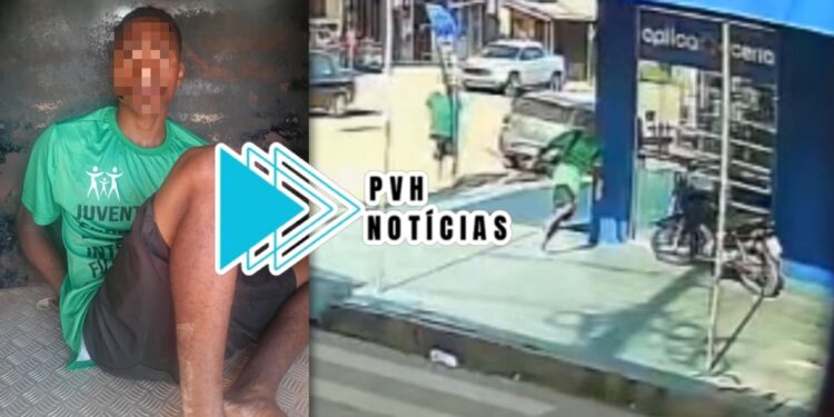 PEGA LADRÃO: Suspeito de furto é perseguido e preso por major da PM na zona leste – Veja Vídeo