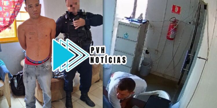 VÍDEO: Apenado filmado furtando celular é preso no Cristal da Calama