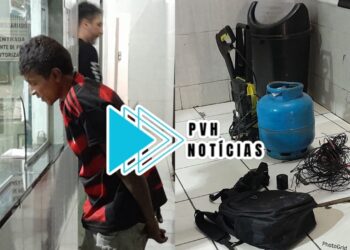 COMPARSA FUGIU: Ladrão é preso após furto em residência no centro