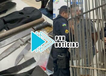 PERIGOSOS: Dois homicidas e três comparsas do CV são flagrados antes de fazer ataque a rival “jurado” em Porto Velho