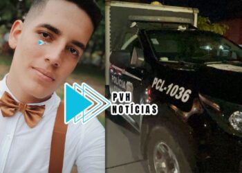 IDENTIFICADO: Motociclista morre atropelado por carreta e esposa é socorrida na zona leste – VEJA VÍDEO