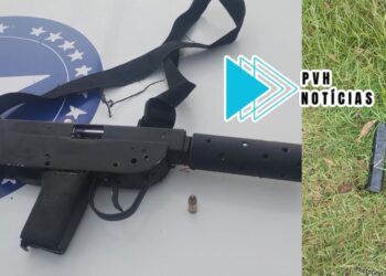 EMBOSCADA: PM encontra submetralhadora após troca de tiros com bandidos encapuzados