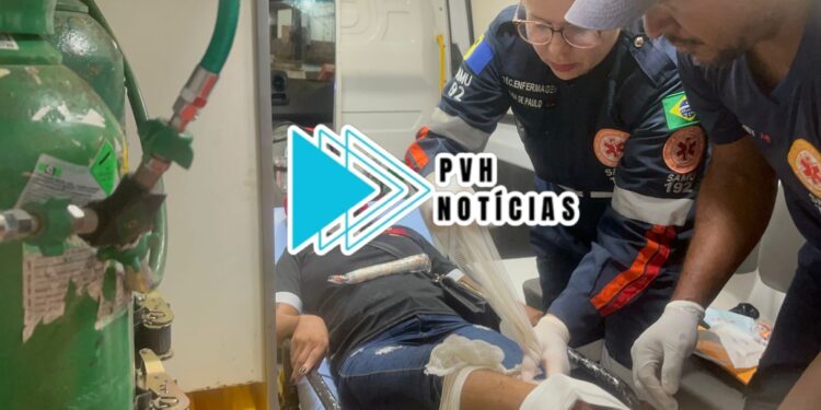 CRATERA NA VIA: Mãe e filha sofrem acidente de moto por causa de buraco aberto na rua