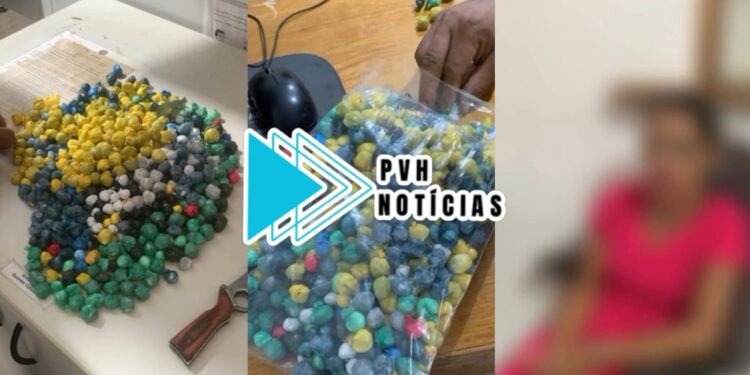 NO PANDA: Mulher é presa tentando levar quase 800 porções de drogas para marido apenado