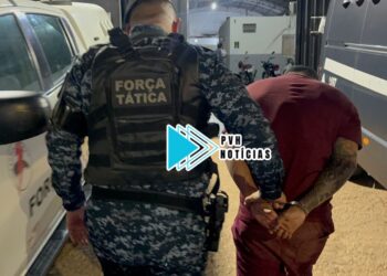 URGENTE: Vulgo “Diamante” acusado de homicídio é preso pela Força Tática do 5°