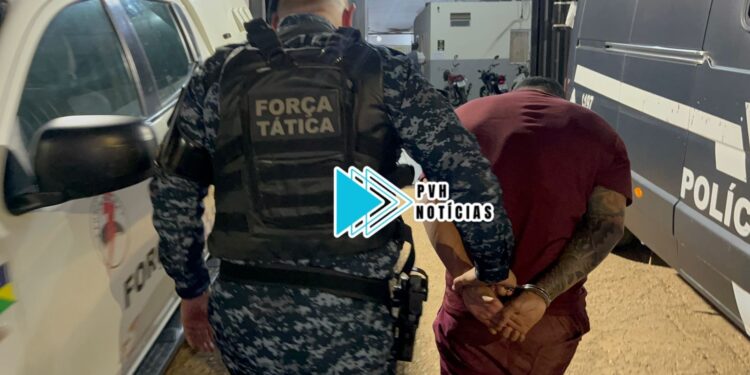 URGENTE: Vulgo “Diamante” acusado de homicídio é preso pela Força Tática do 5°