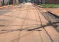 Semob realiza reparo em via no Bairro Castanheira a pedido do vereador Edimilson Dourado