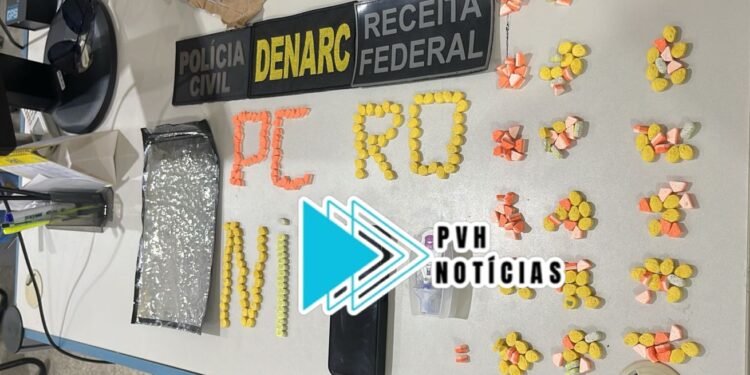 Denarc prende traficante recebendo drogas sintéticas pelos Correios em RO