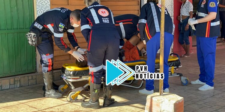 PEDIU SOCORRO: Vulgo “Mucuim” é ferido com facada no rosto no centro