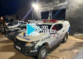 DEU RUIM: Ladrão cai do telhado durante furto de fios no centro