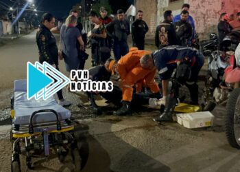 URGENTE: Moto aplicativo e passageira sofrem fratura em colisão com ciclista embriagado