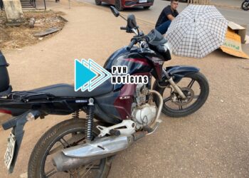 OMISSÃO: Moto aplicativo causa acidente e foge deixando duas vitimas na zona leste