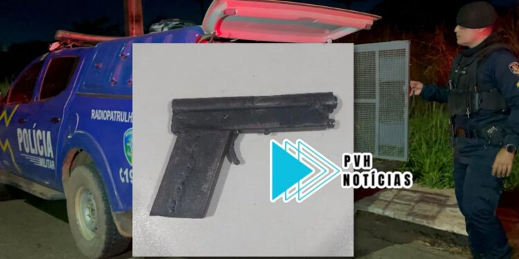 NA CINTURA: PM age rápido e prende homem em busca de vítimas para assaltar no centro