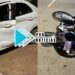 INTUBADO: Motociclista é socorrido desacordado após grave acidente com carro de aplicativo na leste da capital