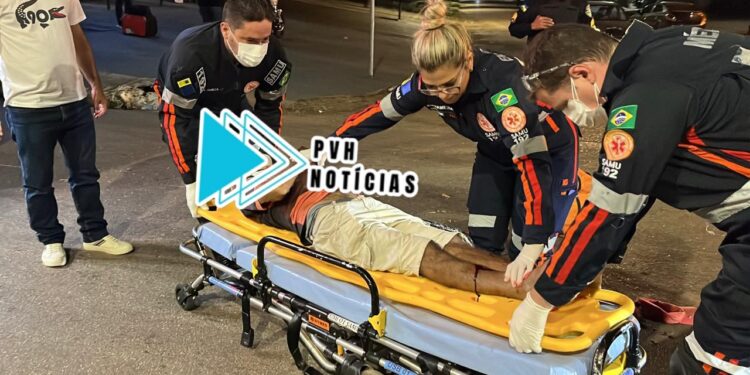 URGENTE: Idoso é atropelado por motoboy na 7 de Setembro