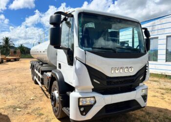 Semosp de Campo Novo de Rondônia recebe caminhão pipa com recurso do deputado Luizinho Goebel