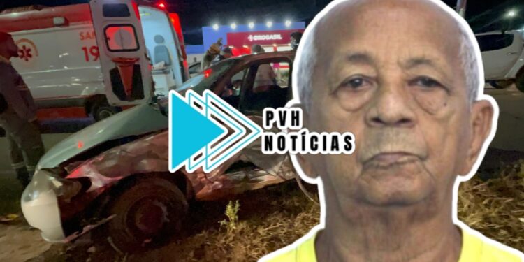 IDENTIFICADO: Idoso morre em grave acidente na Avenida Rio Madeira