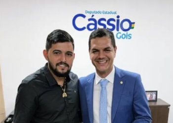 Deputado Cássio Gois recebe pedidos de vereador Valdeci Salgado para apoio a associações em Seringueiras