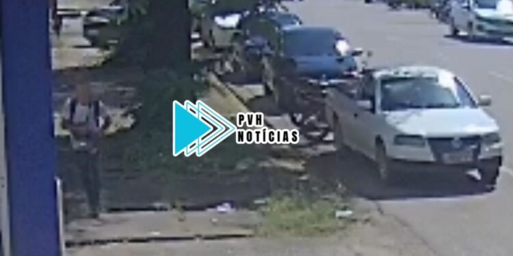 VÍDEO: Ladrão rouba arma de vigilante após invadir prédio da prefeitura no centro de Porto Velho