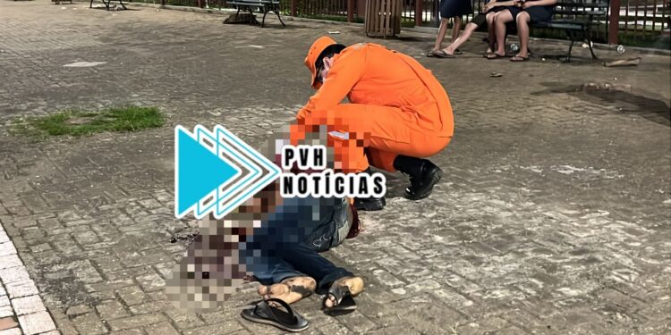 ATUALIZADA: Flanelinha é espancado com barra de ferro durante discussão com motorista na praça EFMM