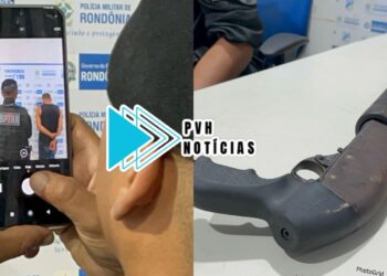 EMBAIXO DA CAMA: BPTAR recebe denúncia e prende jovem com arma de grosso calibre na zona leste