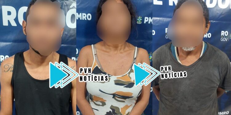 FEZ O LIMPA: Equipe do sgt Machado devolve três foragidos ao sistema prisional em Porto Velho