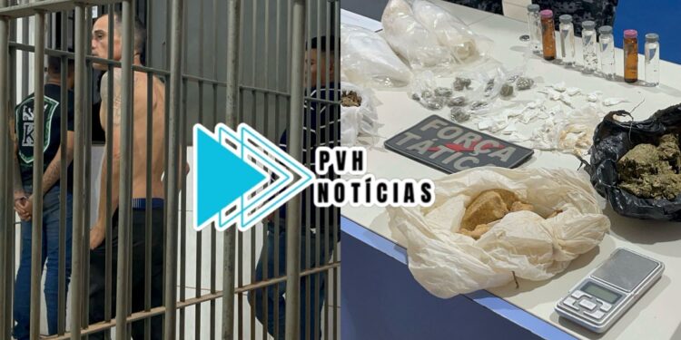 UM BALEADO: Bando é preso com drogas após resistir prisão e troca de tiros com a Força Tática