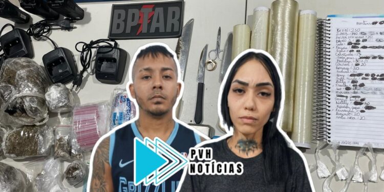 TRÁFICO: Casal é preso com carro clonado e drogas em vila de apartamentos no Teixeirão