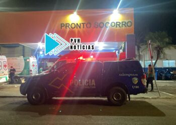 ATUALIZADA: Vendedora de espetinhos é baleada enquanto bandidos tentavam matar o filho dela no centro