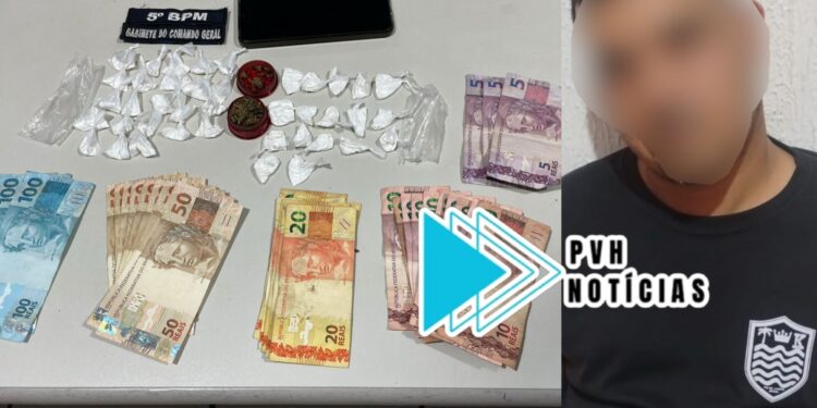 ORGULHO DO MADEIRA: PM recebe denúncia e prende suspeito com drogas em apartamento de condomínio