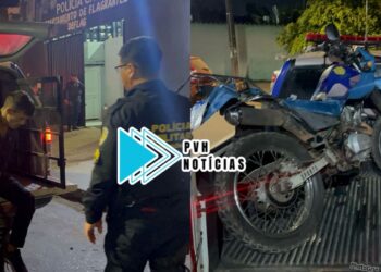 NO DIA DO ANIVERSÁRIO: Apenado é preso com moto roubada após assalto e deixar comparsa em casa na capital